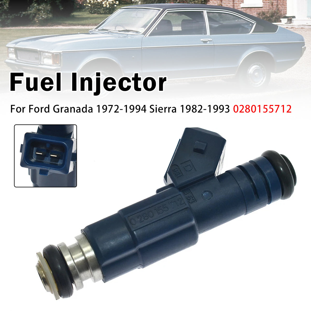 1982-1993 Ford Sierra 1Pcs Fuel Injector 280155712 0280150770 Generic