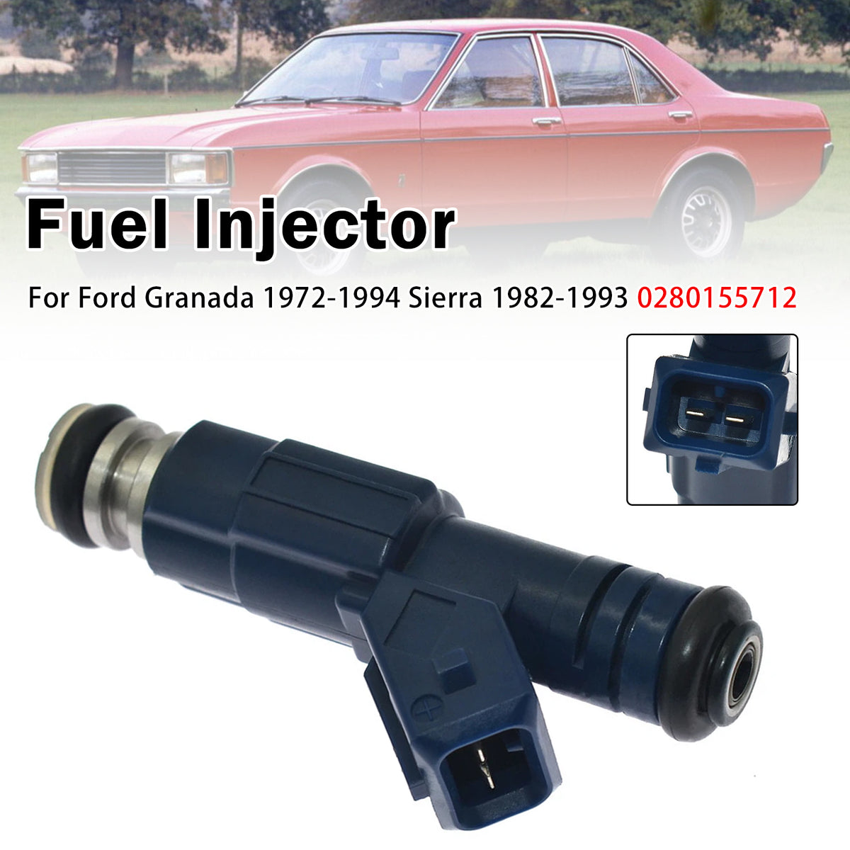1994-1998 Ford Scorpio 1Pcs Fuel Injector 280155712 0280150770 Generic