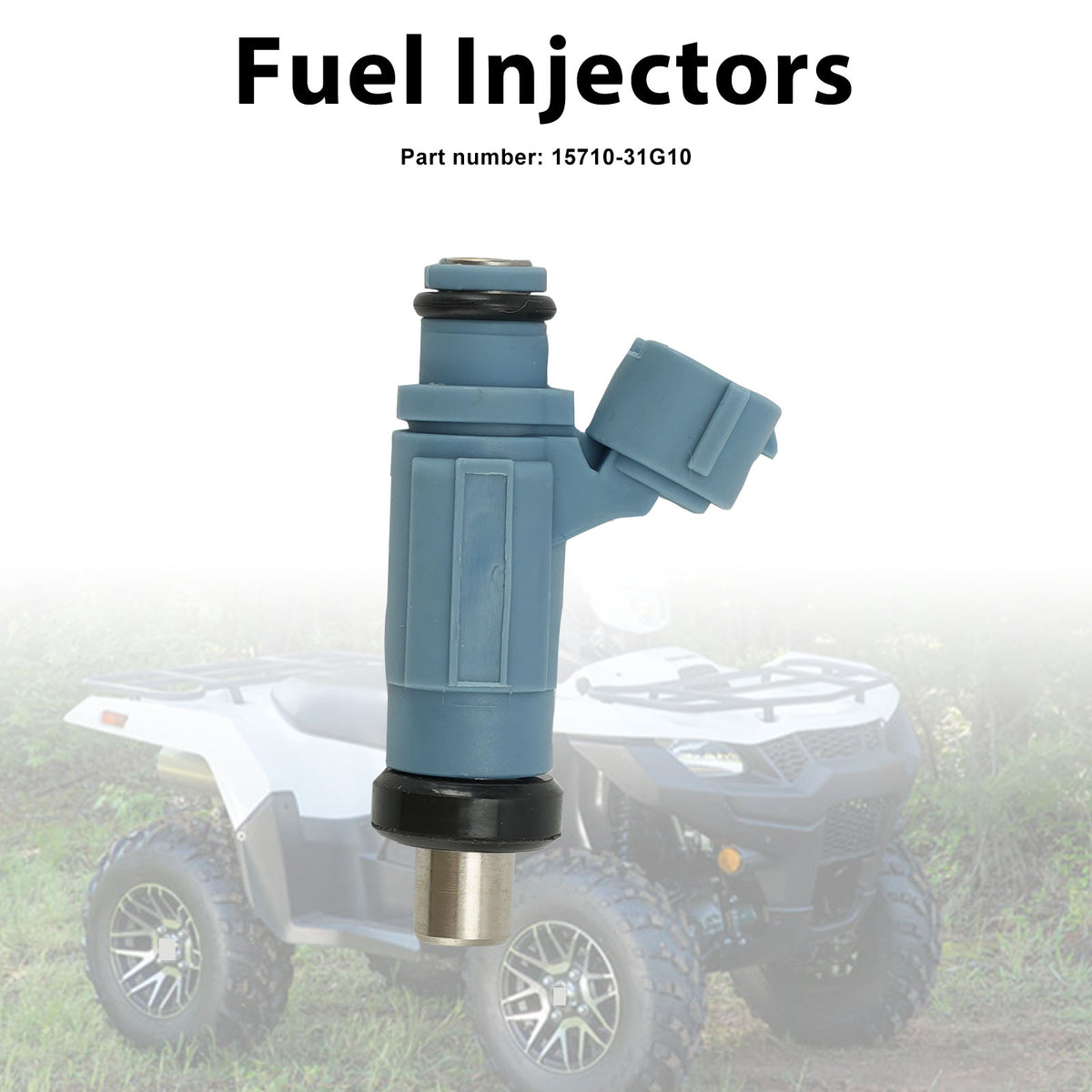 2014-2020 Suzuki King Quad 750 (LT-A750X/C/Z/XP/XPC/XPZ/XC Models) Fuel Injectors 15710-31G10 Generic