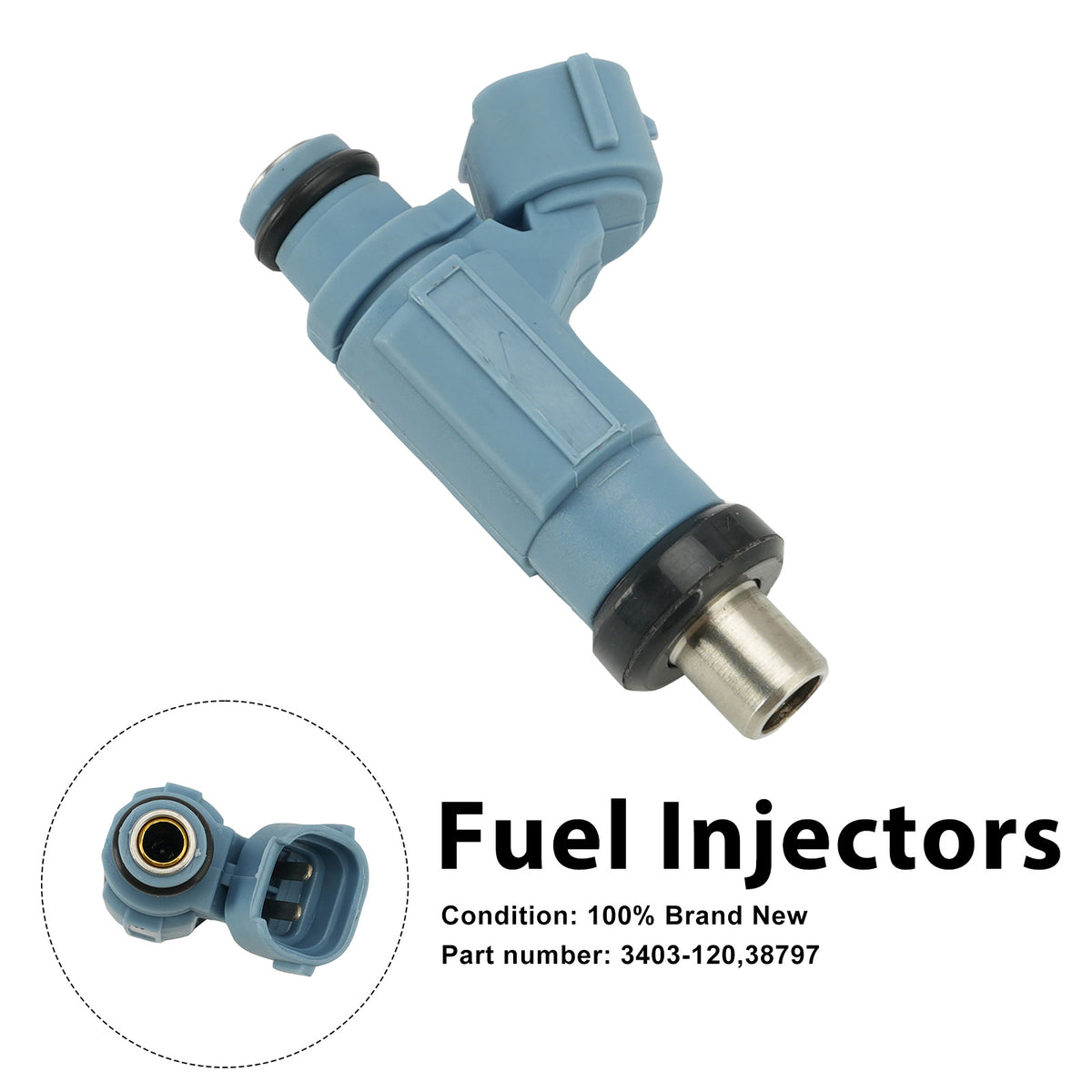 2006-2007 Arctic Cat 700 EFI Fuel Injectors 3403-120 38797 Generic
