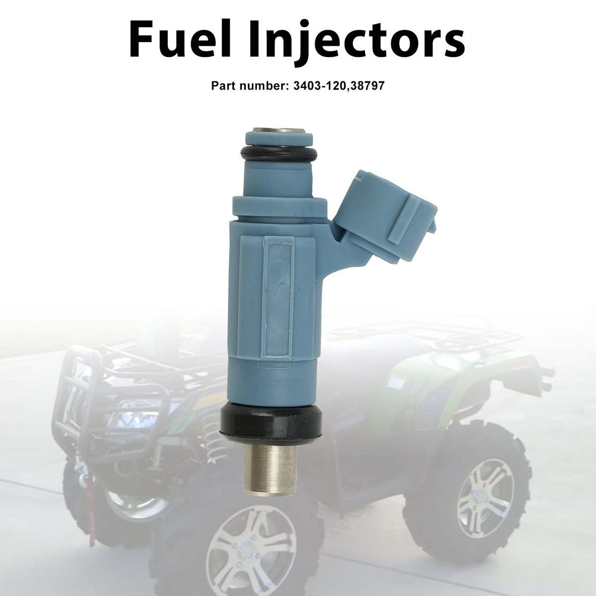 EFI AUTOMATIC TRANSMISSION 4X4 FIS CAT GREEN (A2008IBT4CUSZ) - Throttle Body Assembly Fuel Injectors 3403-120 38797 Generic