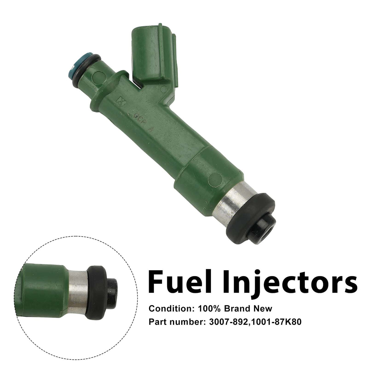 2010-2017 Arctic Cat ZR, XF, M, CFR, F, & CF8 models with Suzuki 800 H.O Fuel Injectors 3007-892 1001-87K80 Generic