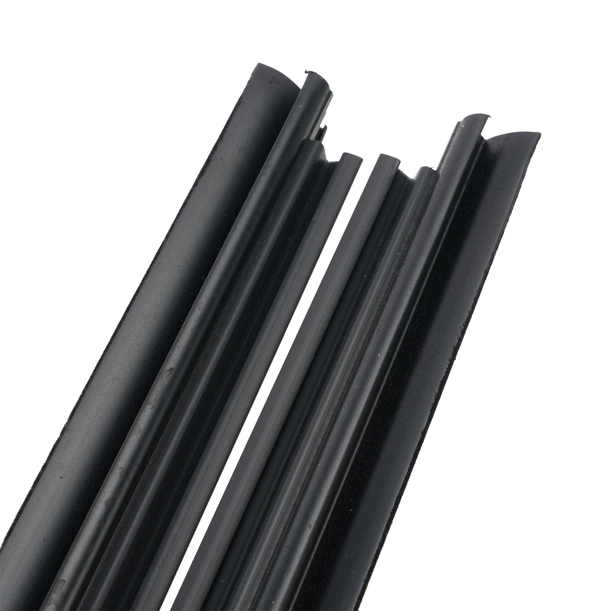 2009-2013 Toyota Corolla 4Pcs Inner Door Window Glass Weatherstrip 68173-12310 68171-12340 Generic