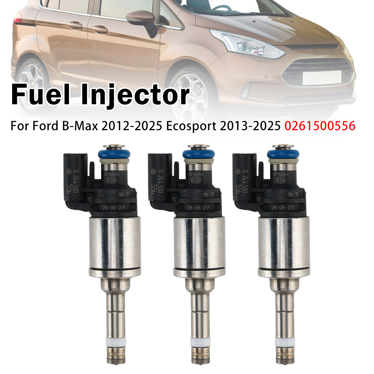 2012-2020 Ford Focus 3Pcs Fuel Injector 2117946 DM5G9F593AC Generic