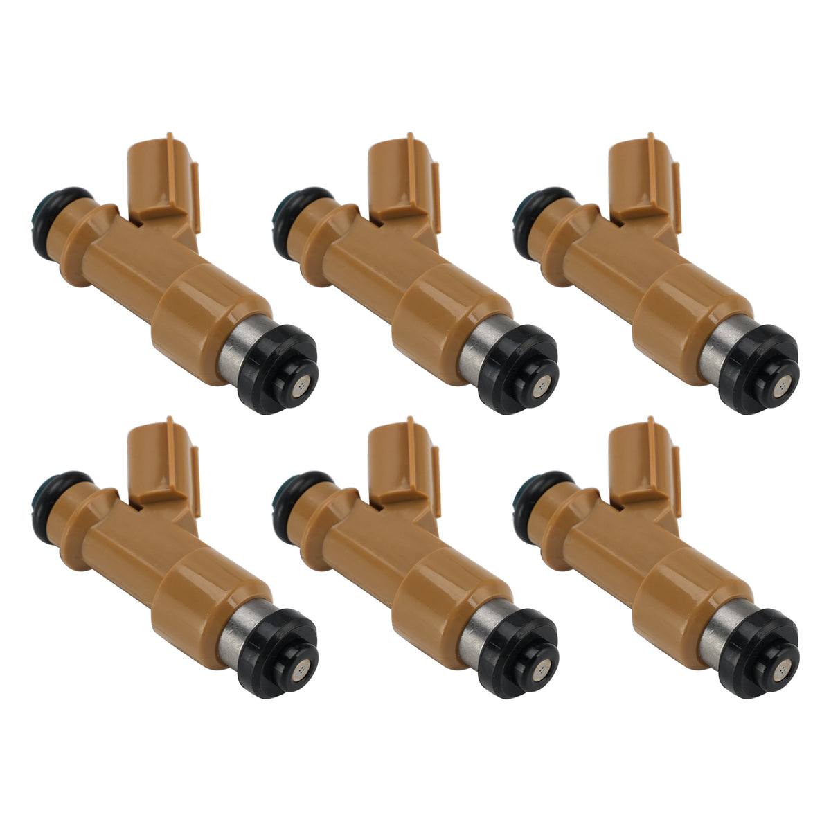 Toyota REIZ GRX122L- AETZKC 2.5L 24-VALVE DOHC EFI ATM 6Pcs Fuel Injector 23250-0P050 23209-0P050 Generic