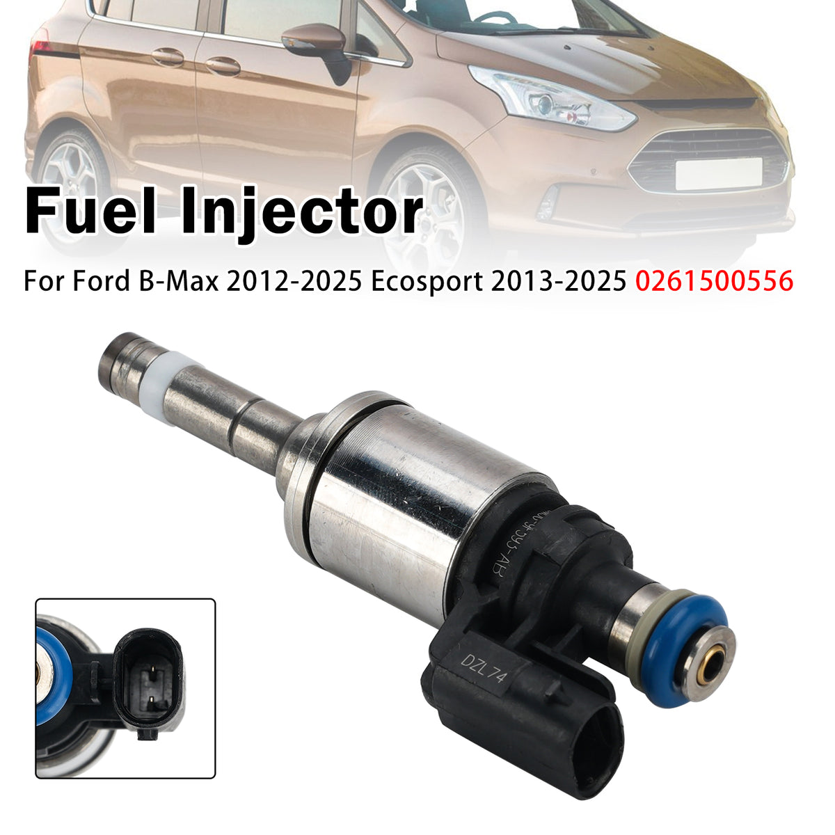 2014-2023 Ford Transit Courier 1Pcs Fuel Injector DM5G9F593AC 0261500556 Generic