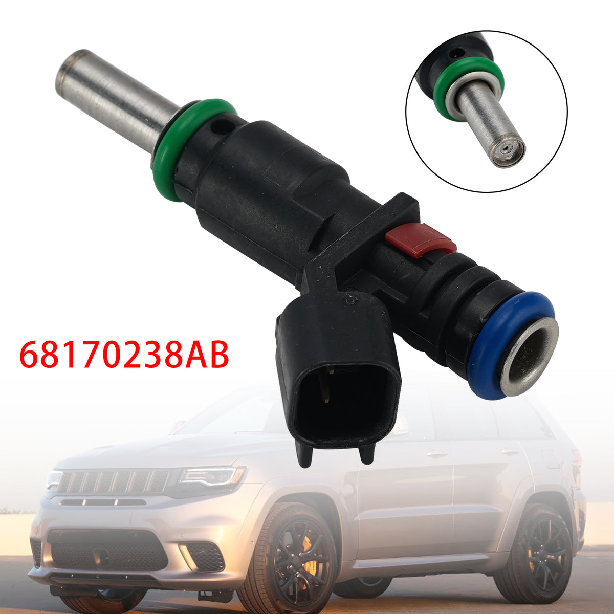 2015-2020 Dodge Charger SRT 6.2L V8 1Pcs Fuel Injector 68170238AB Generic