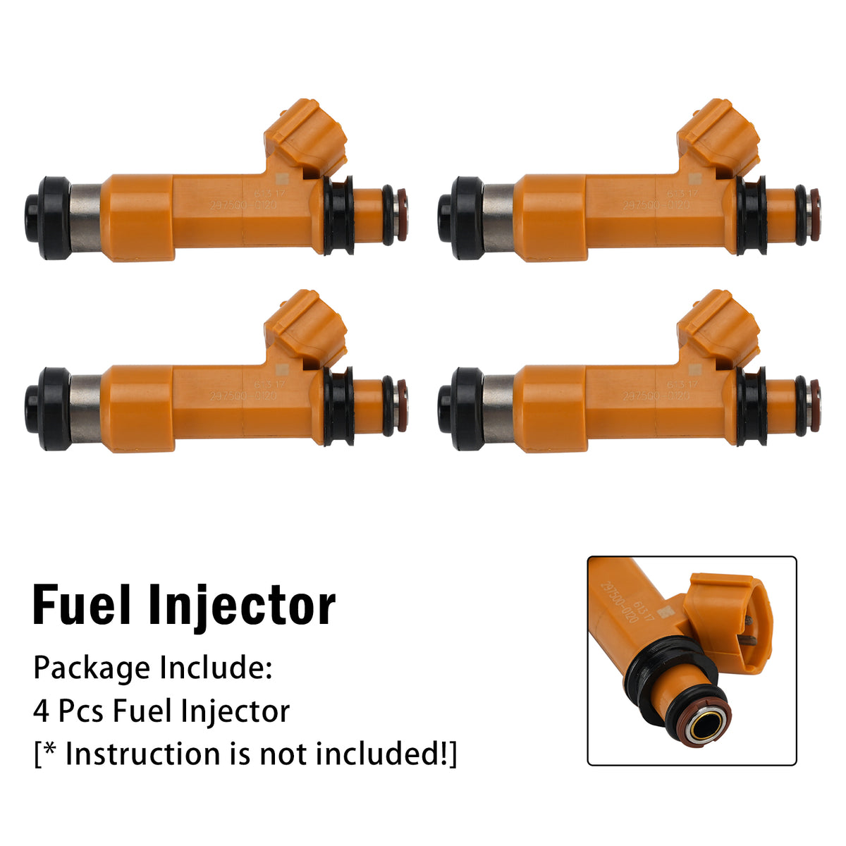 2005-2018 Suzuki Swift III EZ 1.5 102PS 4Pcs Fuel Injector 297500-0120 Generic