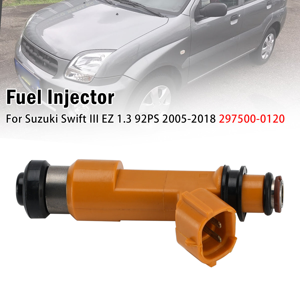 2003-2018 Suzuki Ignis II MH 1.5 99PS 1Pcs Fuel Injector 297500-0120 Generic