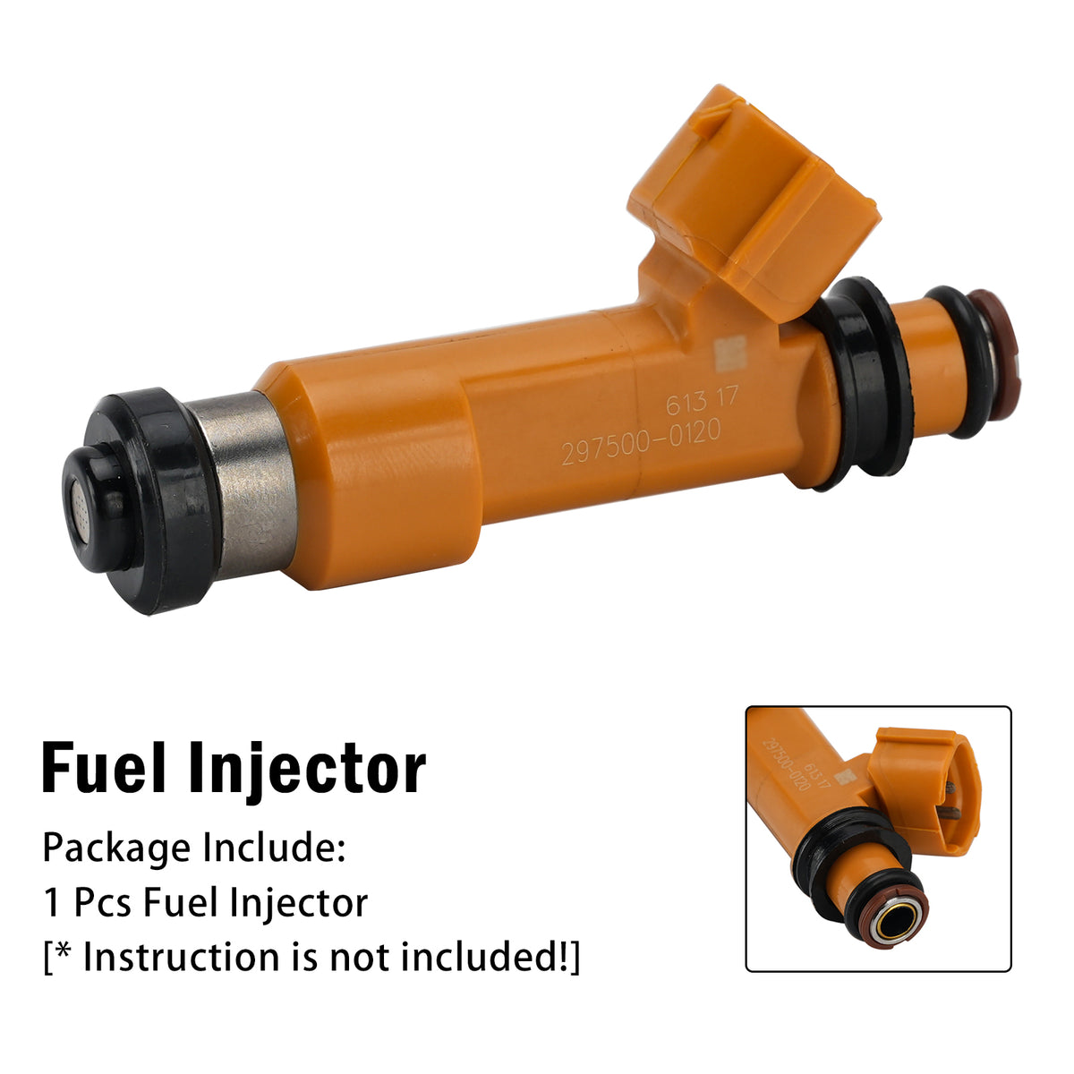 2003-2006 Suzuki Ignis II MH 1.5 4x4 99PS 1Pcs Fuel Injector 297500-0120 Generic