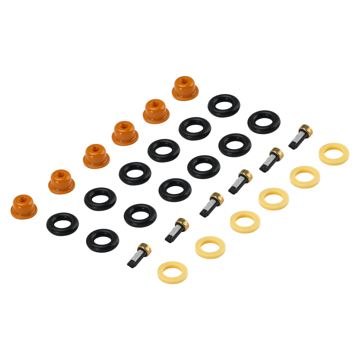 1983-1989 Porsche 911 3.2 Carrera 231PS 170KW Fuel Injector Seal O-Ring 0280150158 Generic