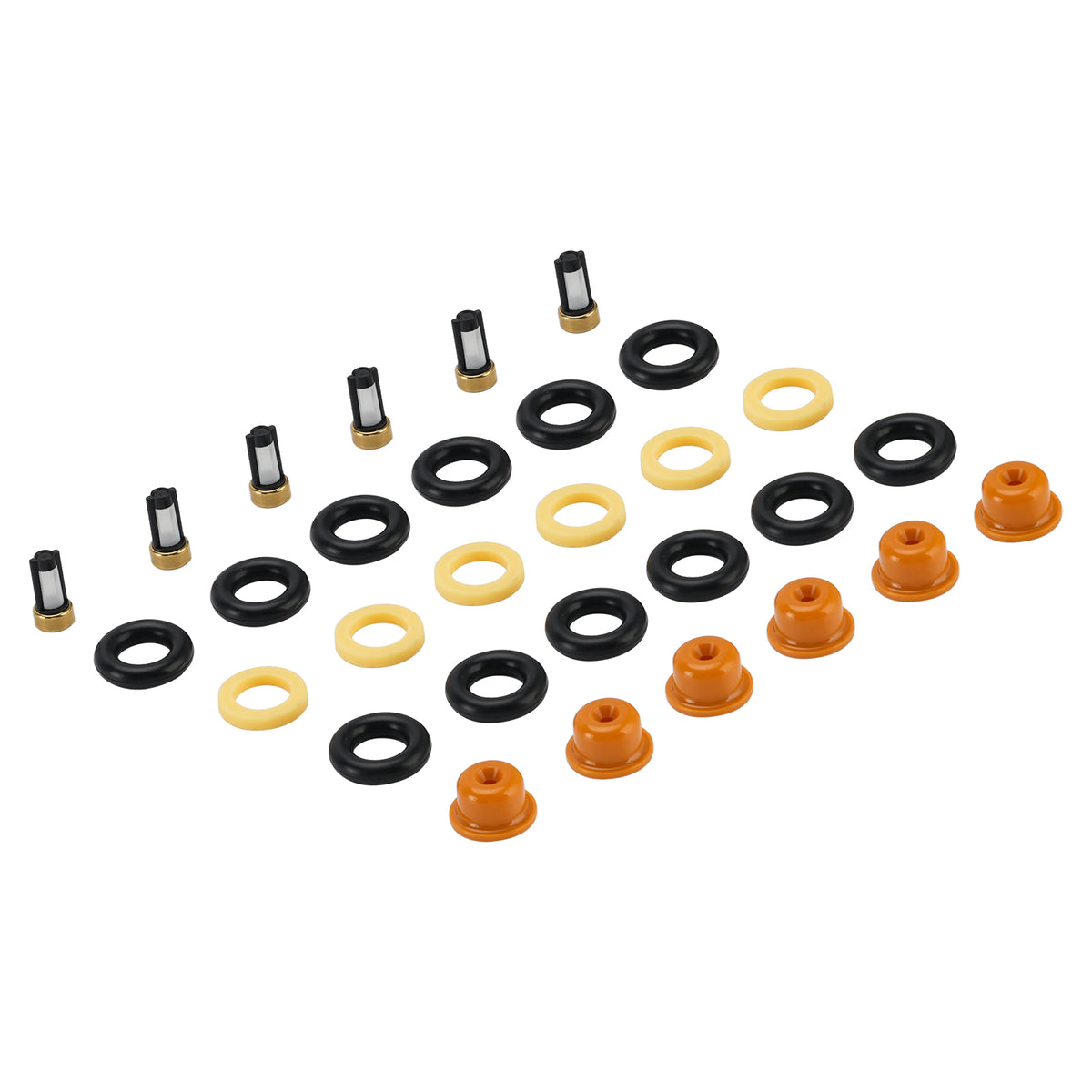1983-1986 Porsche 911 3.2 Carrera 207PS 152KW Fuel Injector Seal O-Ring 0280150158 Generic