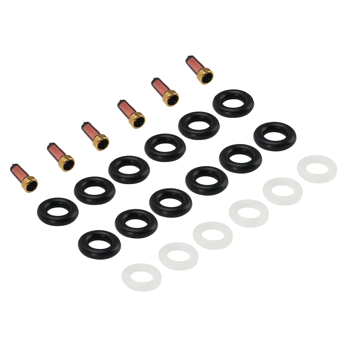 2000-2007 Ford Mondeo Mk III ST220 MEBA 226HP Fuel Injector Seal O-Ring 0280150158 0280155911 0280155885 Generic