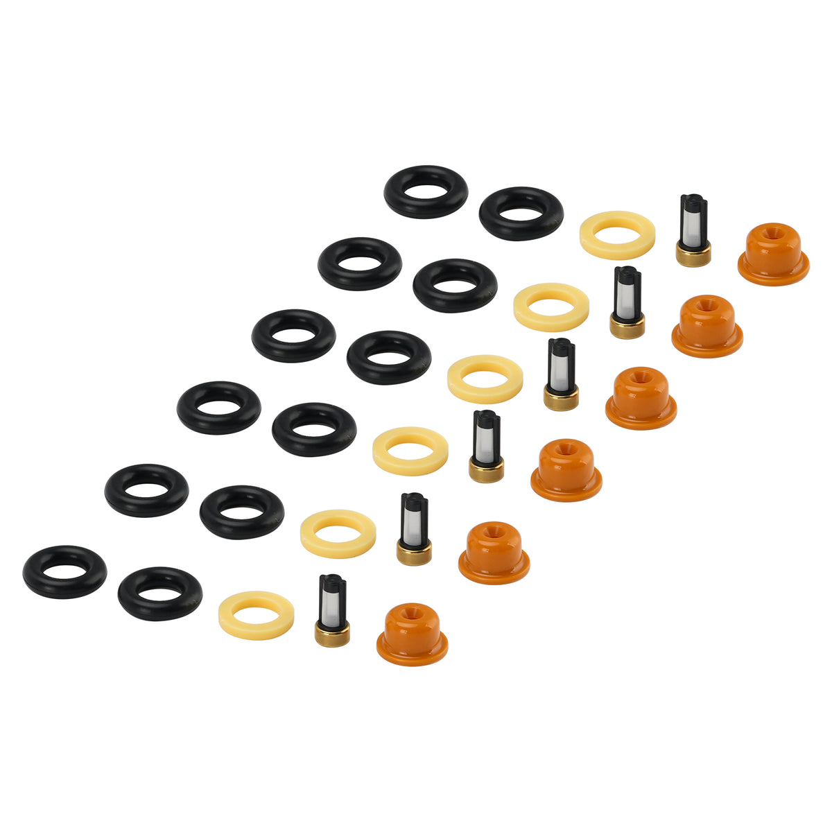 1983-1986 Porsche 911 3.2 Carrera 207PS 152KW Fuel Injector Seal O-Ring 0280150158 Generic