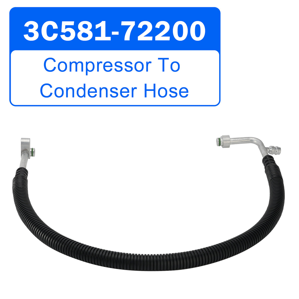 Kubota Tractors M9540HDC (Hydraulic Shuttle Compressor To Condenser Hose 3C581-72232 3C581-72200 Generic