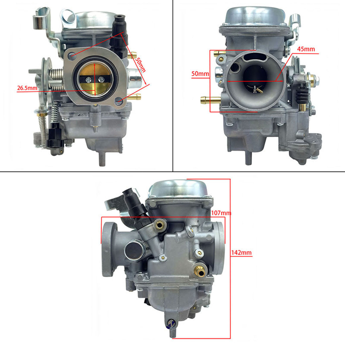 2008 Honda Rebel 250 CMX250C Carburetor Carb Generic