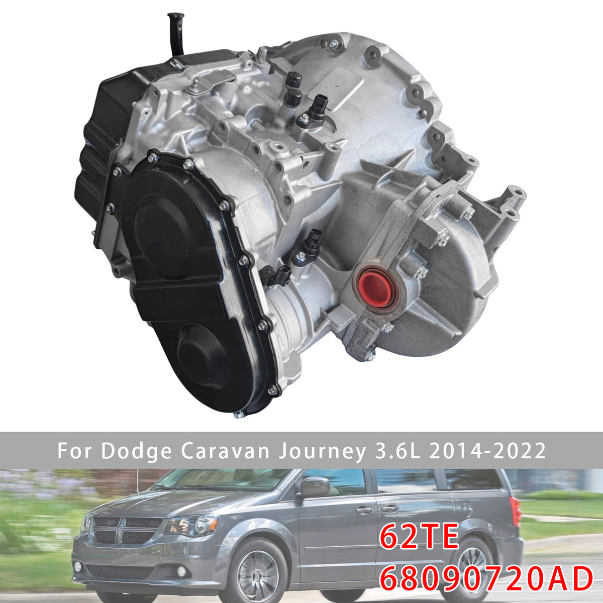 2014-2022 Ram Dodge Chrysler Grand Caravan Journey Avenger C/V 62TE 6-Speed 3.6L FWD Automatic Transmission FWD Automatic Transmission 05169720AD R8090720AG Generic