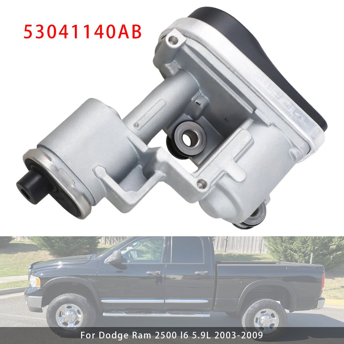 2007-2009 Dodge Ram 2500 l6 6.7L TTVA Transmission Throttle Valve Actuator 53041140AB IC8716130101 Generic