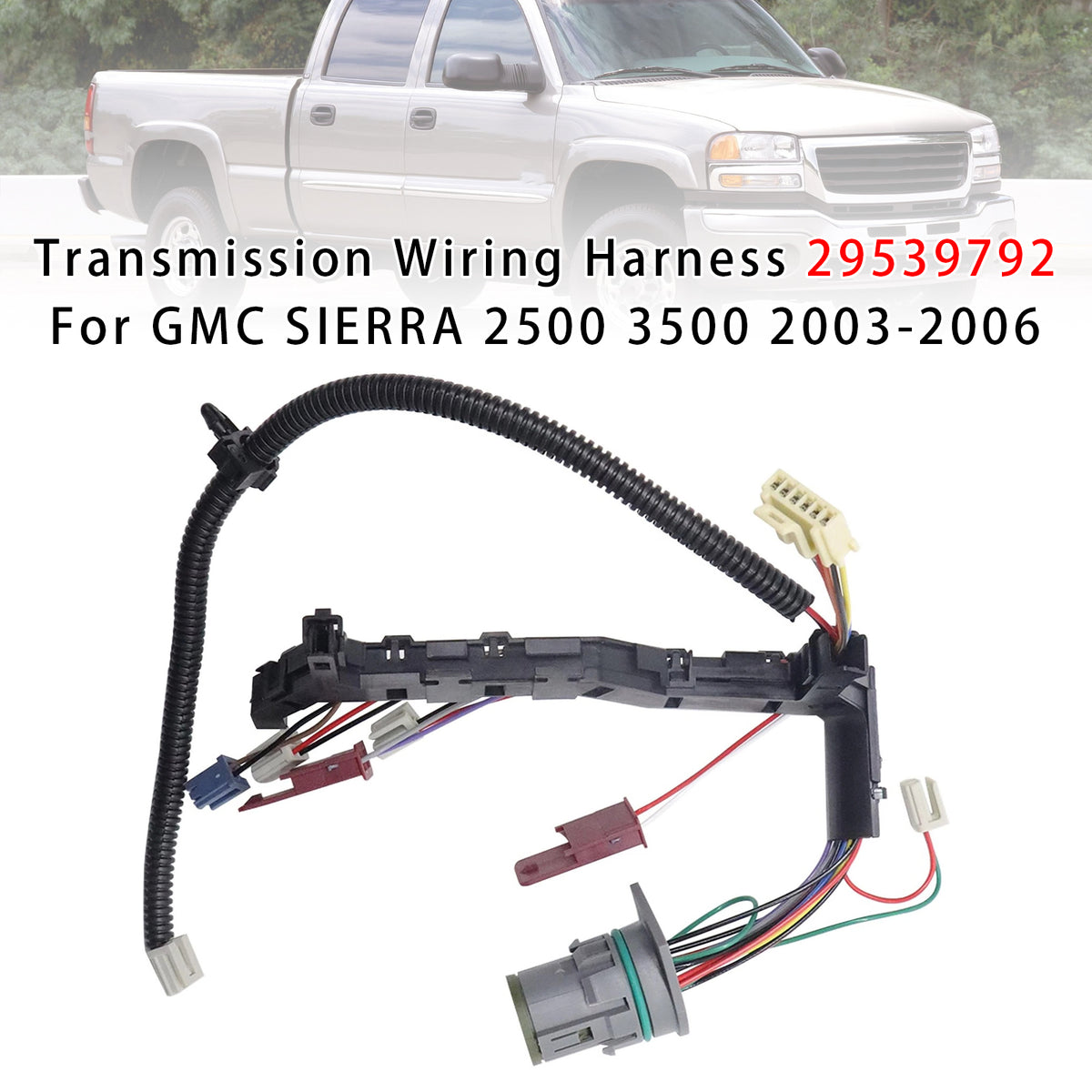 2003-2006 CHEVROLET SILVERADO 2500 Transmission Wiring Harness 29539792 350-0086 Generic