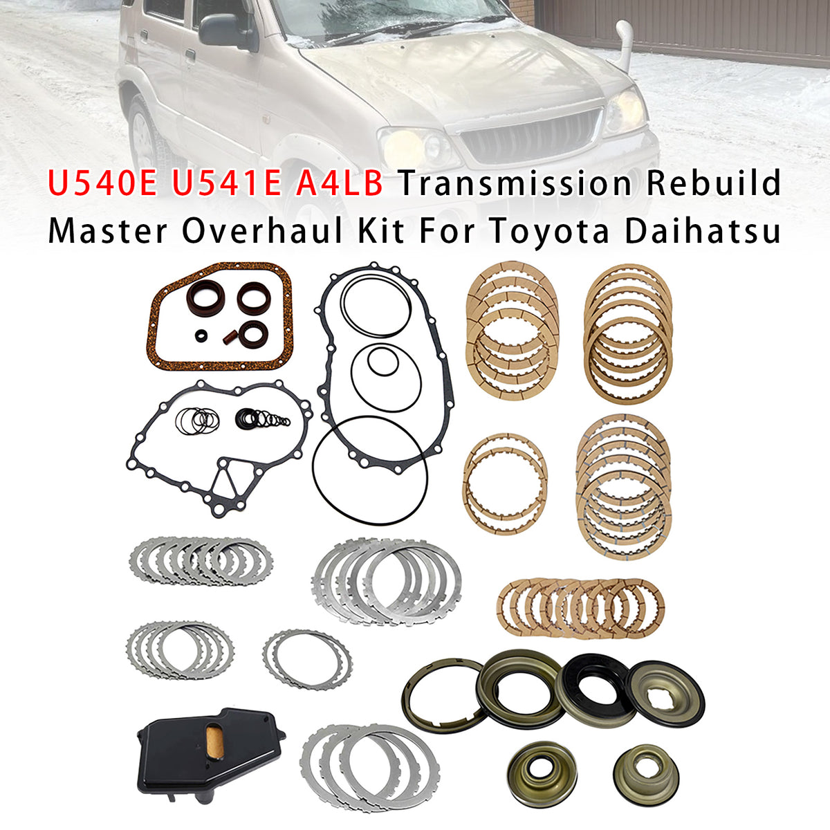 Daihatsu Be-go 1.5L Transmission Rebuild Master Overhaul Kit U540E A4LB Generic