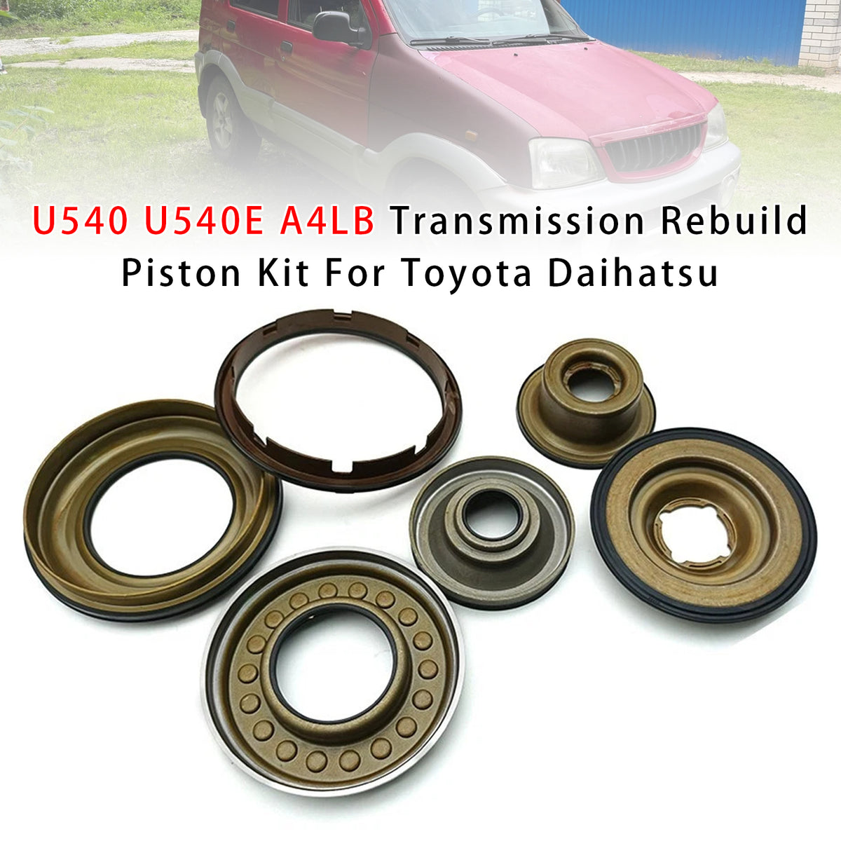 Daihatsu Be-go 1.5L Transmission Rebuild Piston Kit U540 U540E Generic