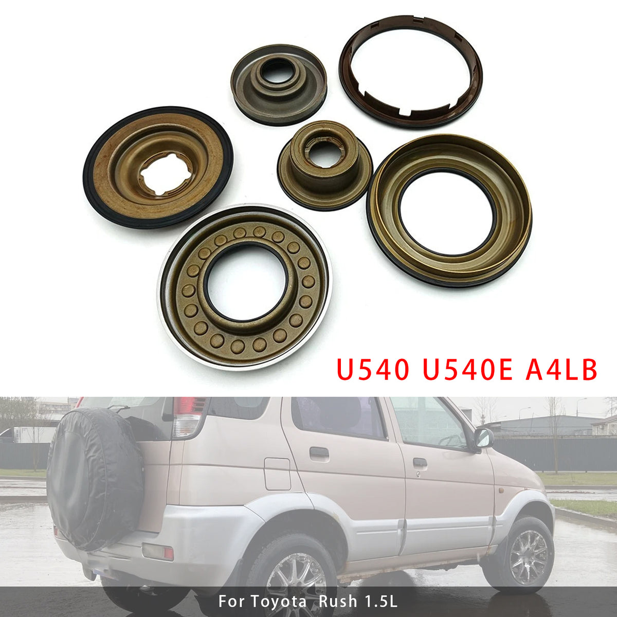 Daihatsu Sirion 1.3L Transmission Rebuild Piston Kit U540 U540E Generic