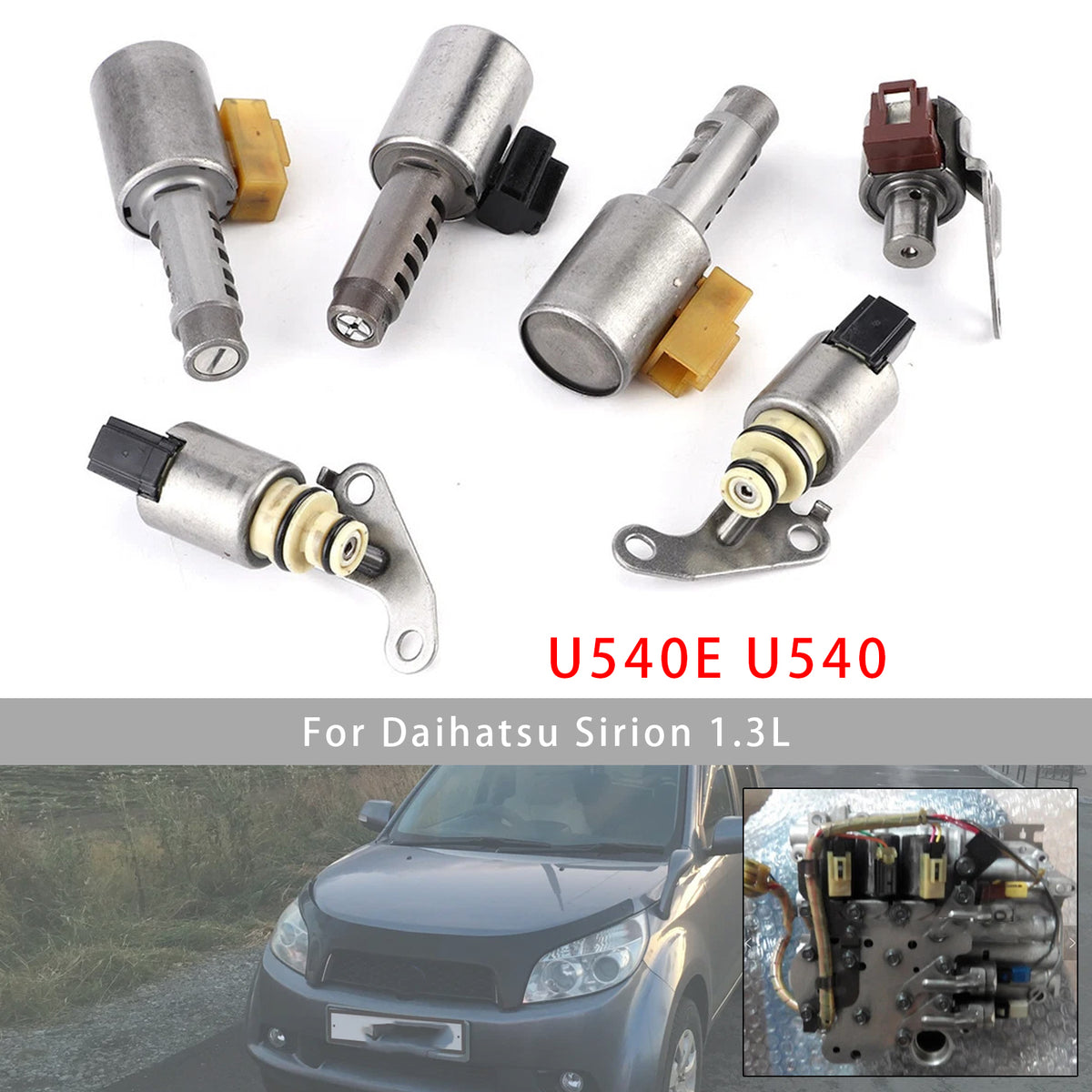 Daihatsu Be-go 1.5L 6PCS Automatic Transmission Solenoid Kit U540 A4LB1 Generic