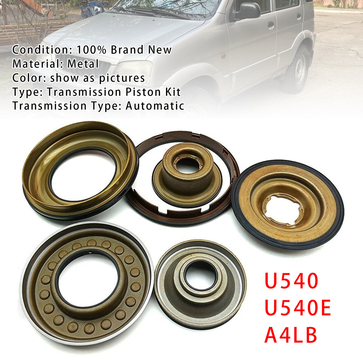 Daihatsu Sirion 1.3L Transmission Rebuild Piston Kit U540 U540E Generic