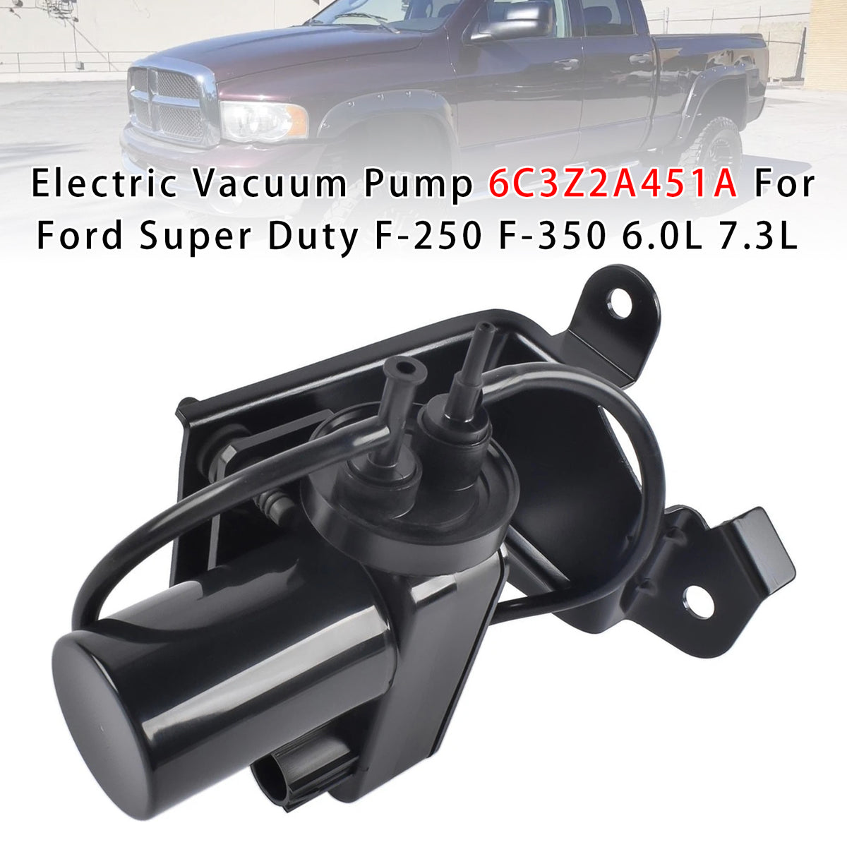 2003-2004 Dodge 2500 5.9 L6 DIESEL FI -cc, Electric Vacuum Pump 6C3Z2A451A 904-214 53032373AC Generic