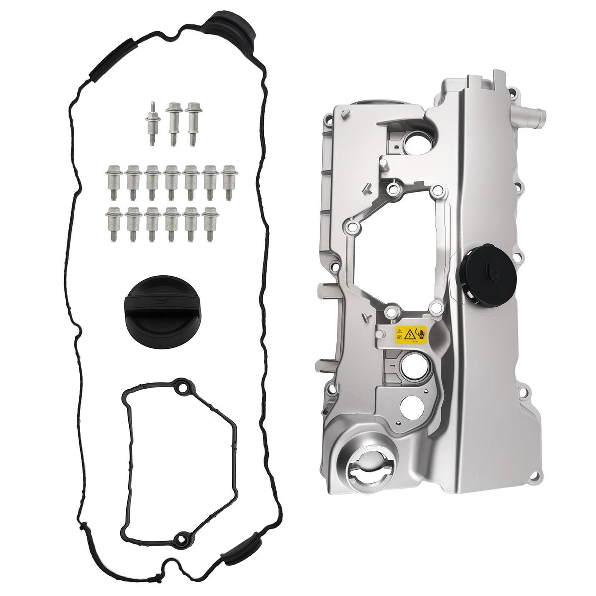 BMW N46 and N46N Motor Engine Valve Cover W Gasket 11128645888 11127553171 Generic