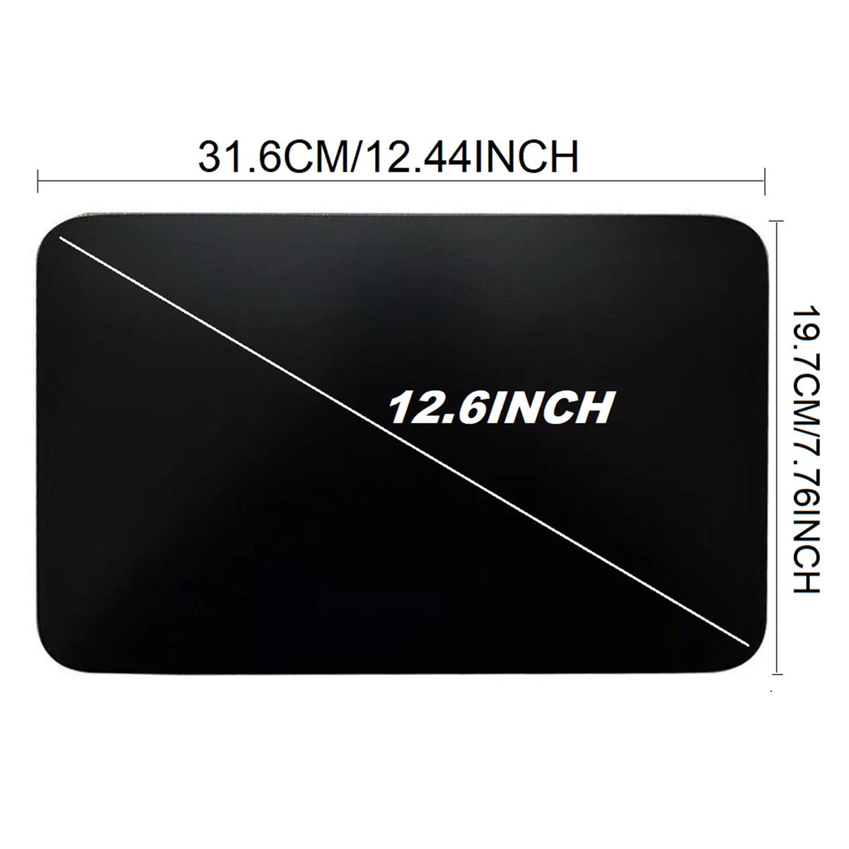 2021-2023 GMC Yukon Rear Seat Screen 12.6" LCD & Protect Cover Kit 85100043 84981266 Generic