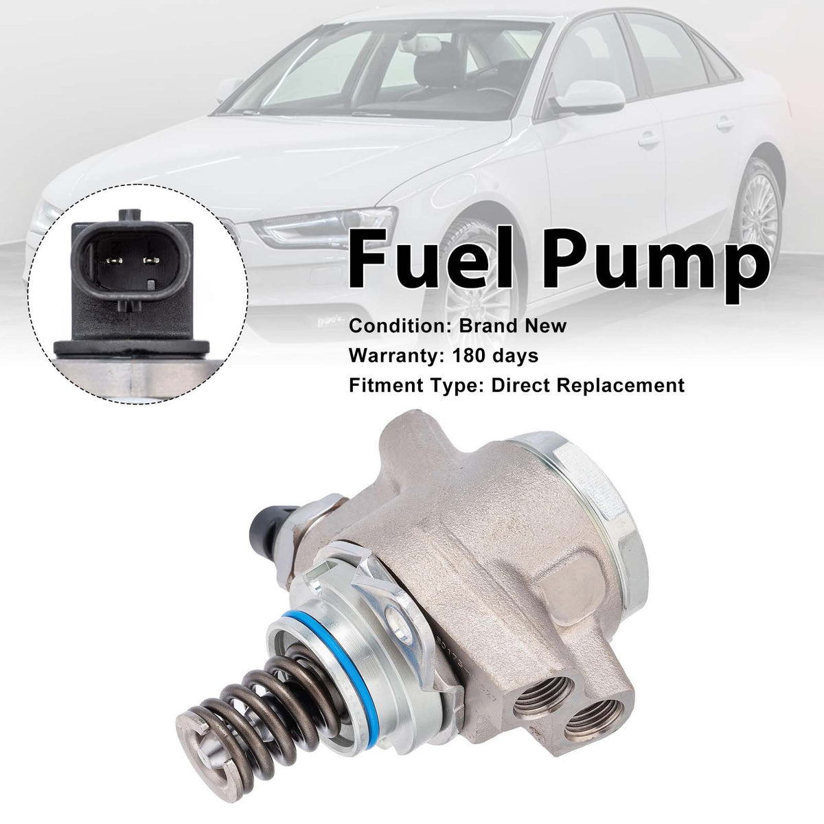 2009-2015 Audi S4 (B8) 3.0 TFSI High Pressure Fuel Pump 07L127026AB Generic