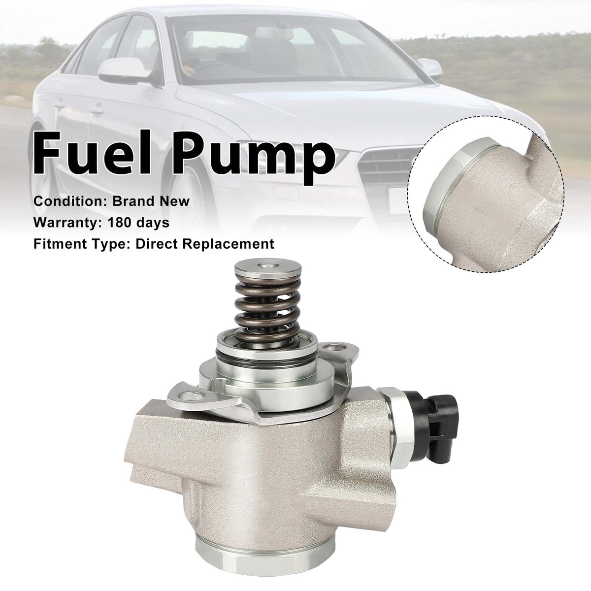 2008-2018 Audi A6 3.0 TFSI High Pressure Fuel Pump 07L127026AB Generic