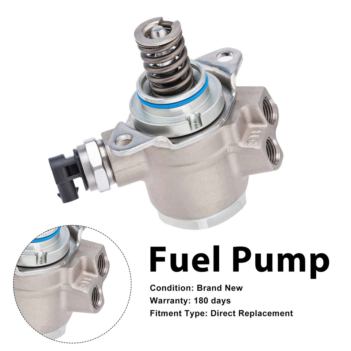 2010-2015 Audi Q7 3.0 TFSI High Pressure Fuel Pump 07L127026AB Generic