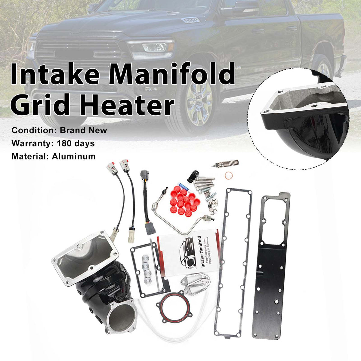 2019-2024 Dodge Ram Intake Manifold Grid Heater Generic
