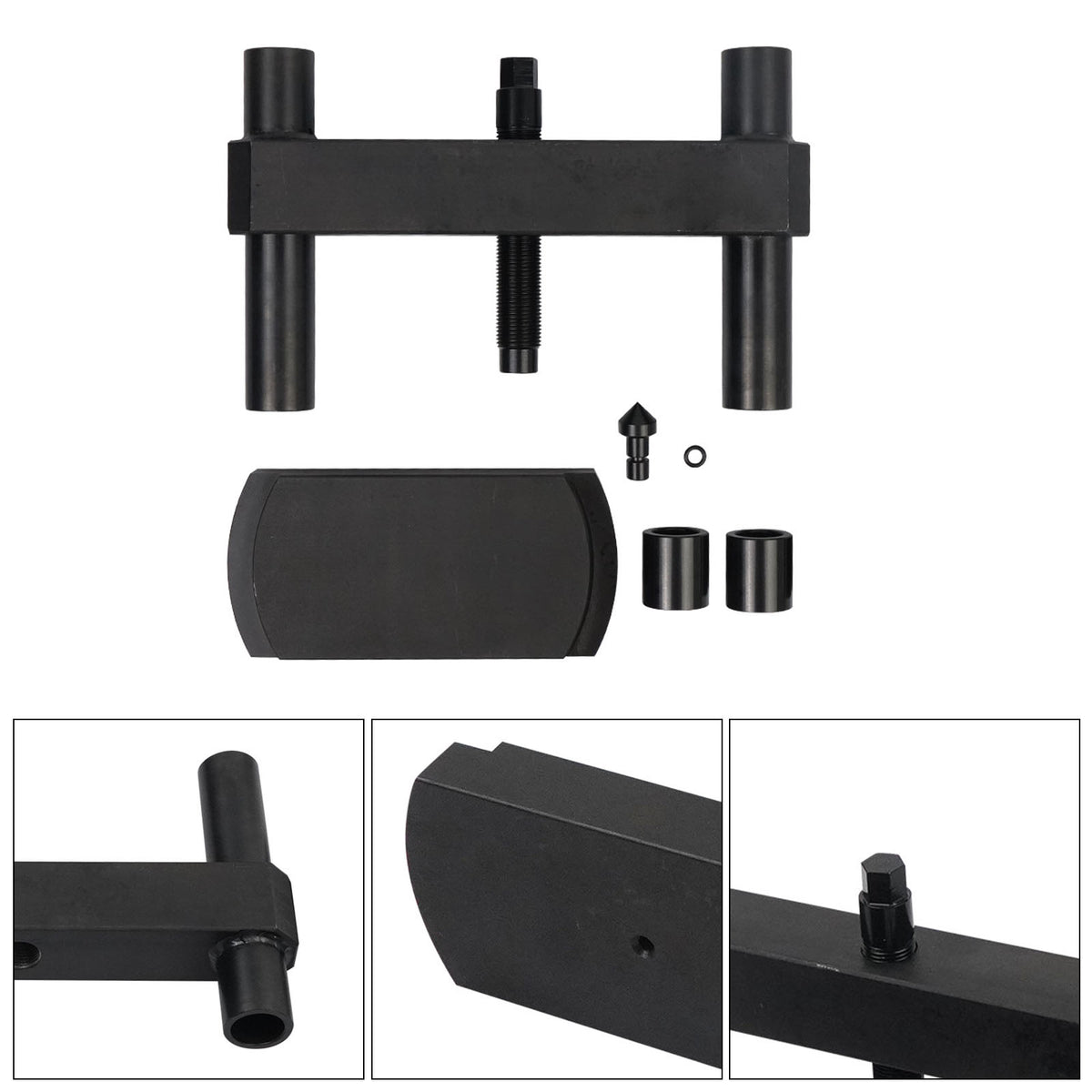 Cummins ISX, X15 Liner Press works on flat-top and grooved-top liners. Cylinder Liner Press Installer Tool 3162461 ST-269 Generic