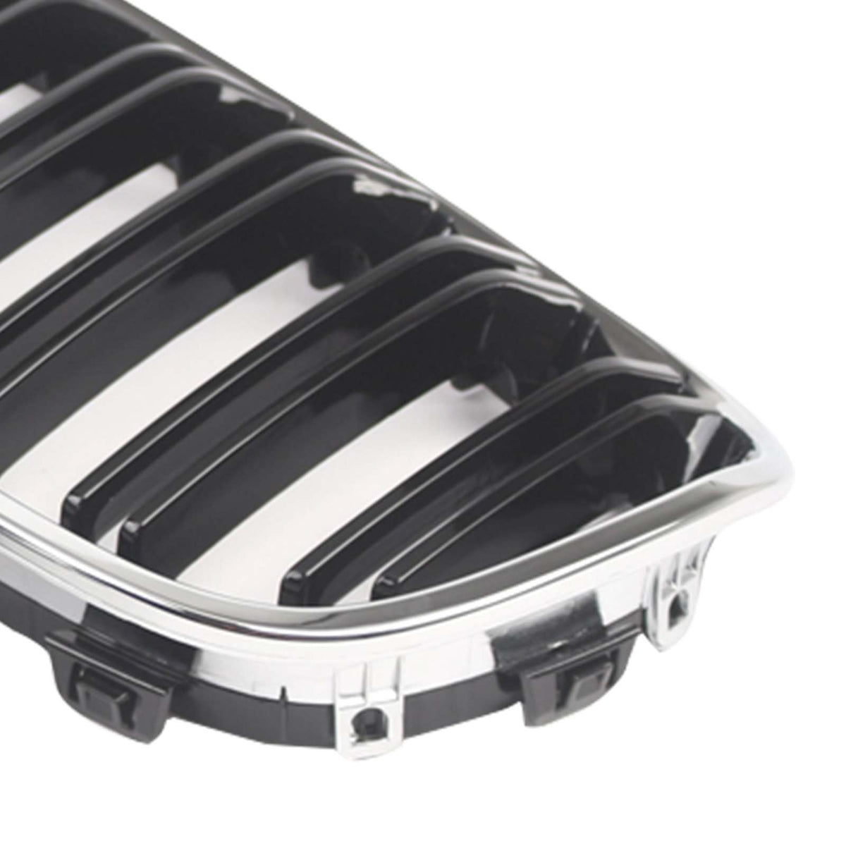 2012-2014 BMW 1-Series F20 F21 3-door Pre-facelift 2PCS Front Bumper Kidney Grille Grill 51137239022 551137239021 Generic