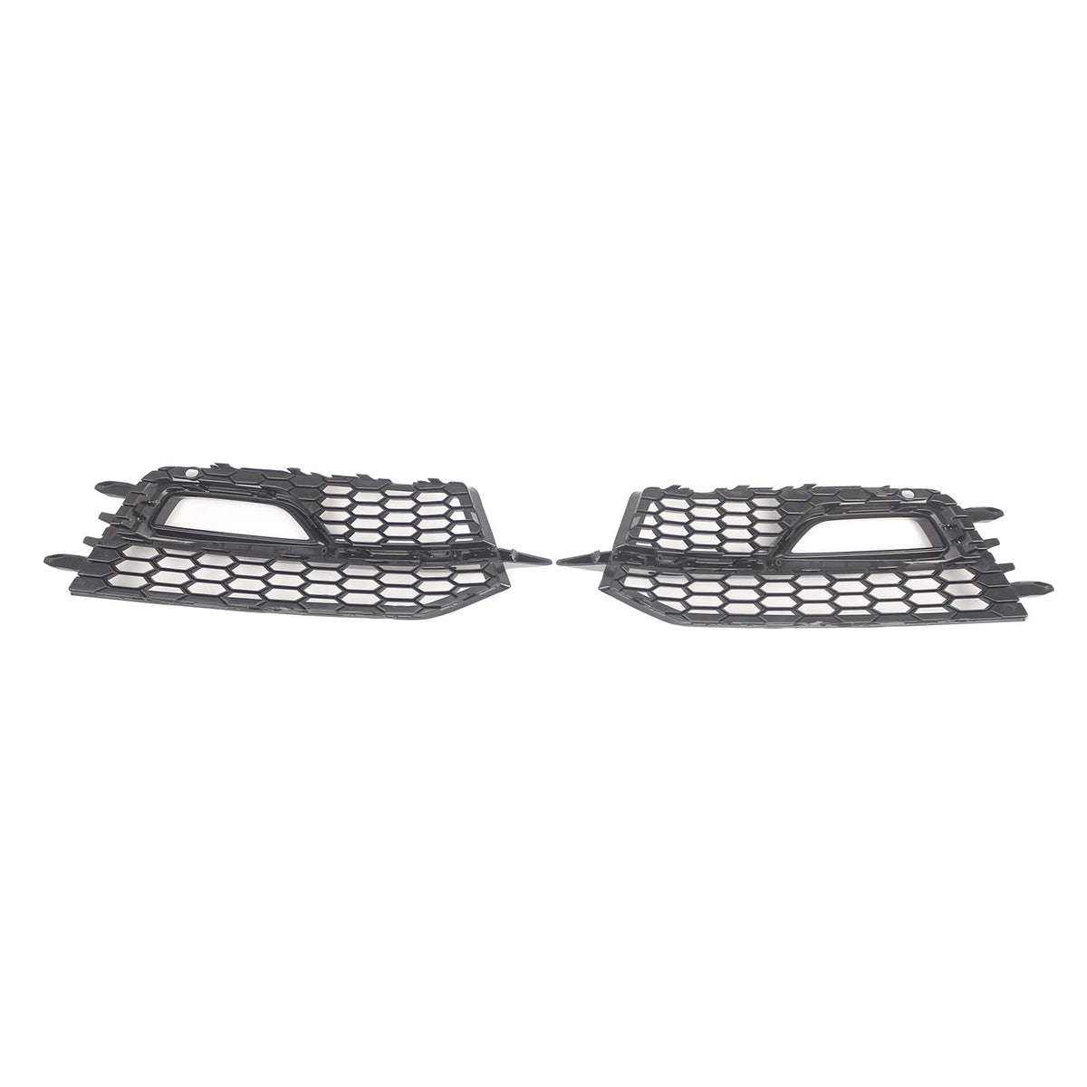 2010-2017 Audi A5 Cabriolet (Black Edition Plus) Black Front Fog Lamp Grill 8T0807681P01C 8T0807682P01C Generic