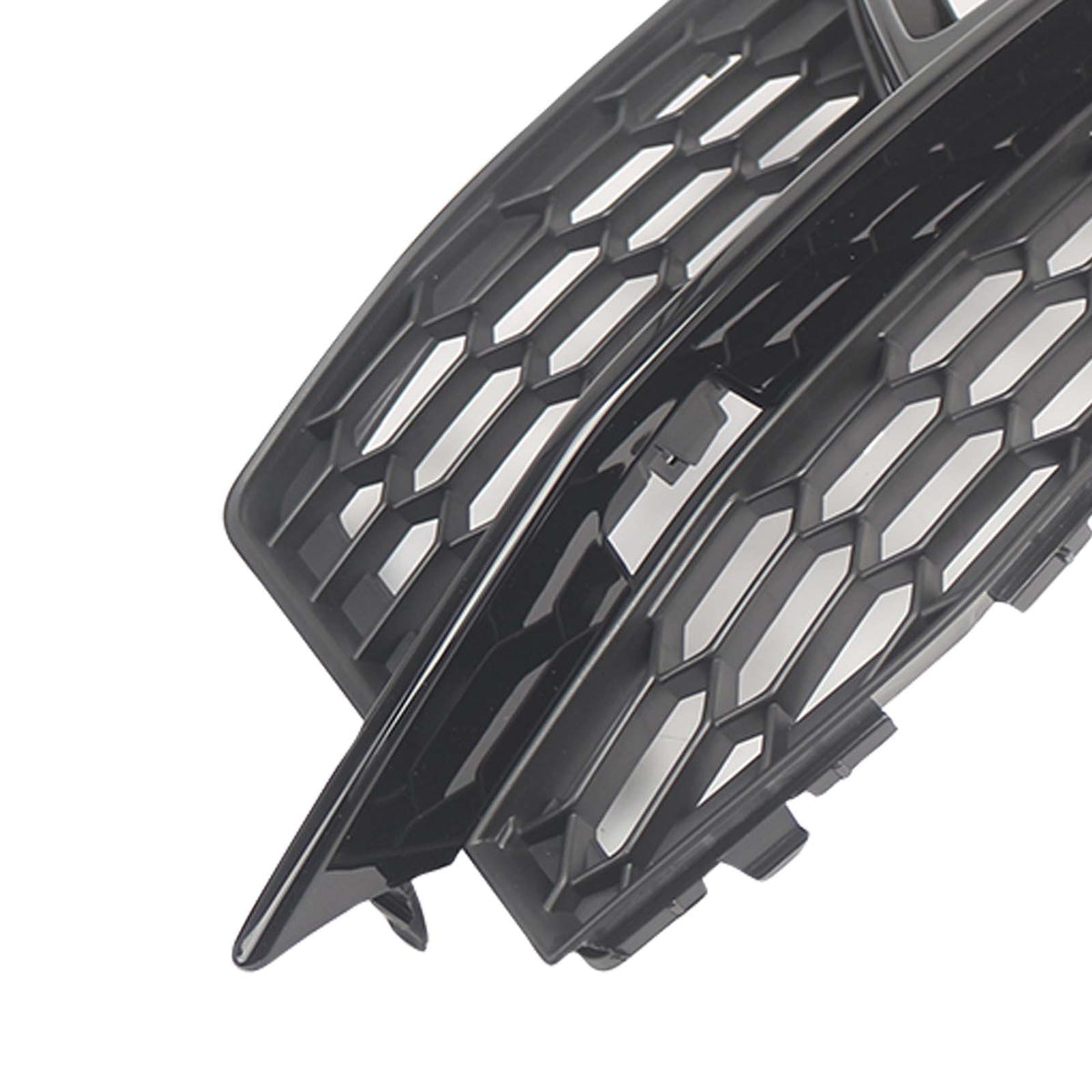 2008-2016 Audi S5 Coupe Sportback (Black Edition Plus) Black Front Fog Lamp Grill 8T0807681P01C 8T0807682P01C Generic
