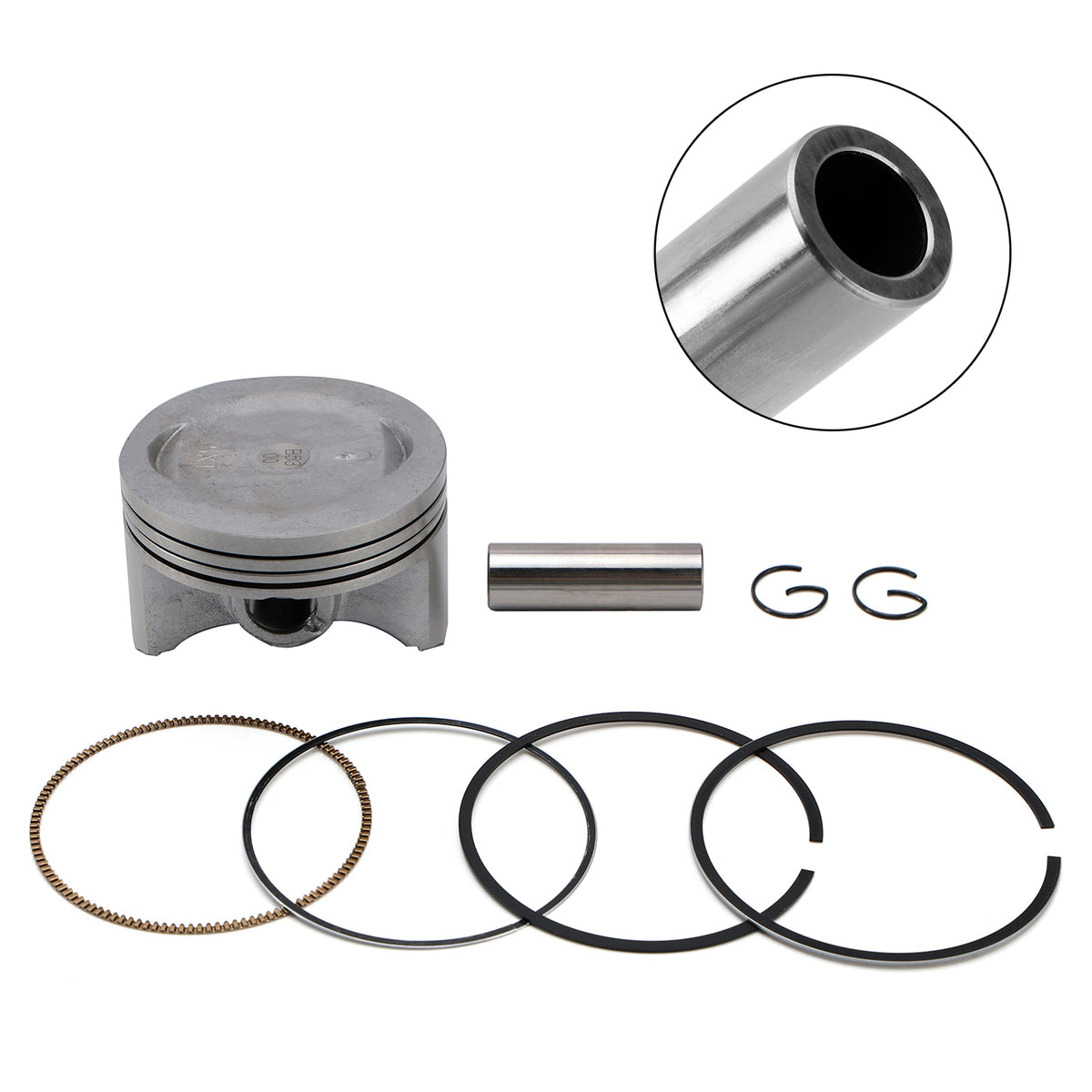 2004-2007 Yamaha XG250 Tricker Piston Ring Rebuild Kit 74Mm 3C5-11631-00-A0 5XT-11631-00 Generic