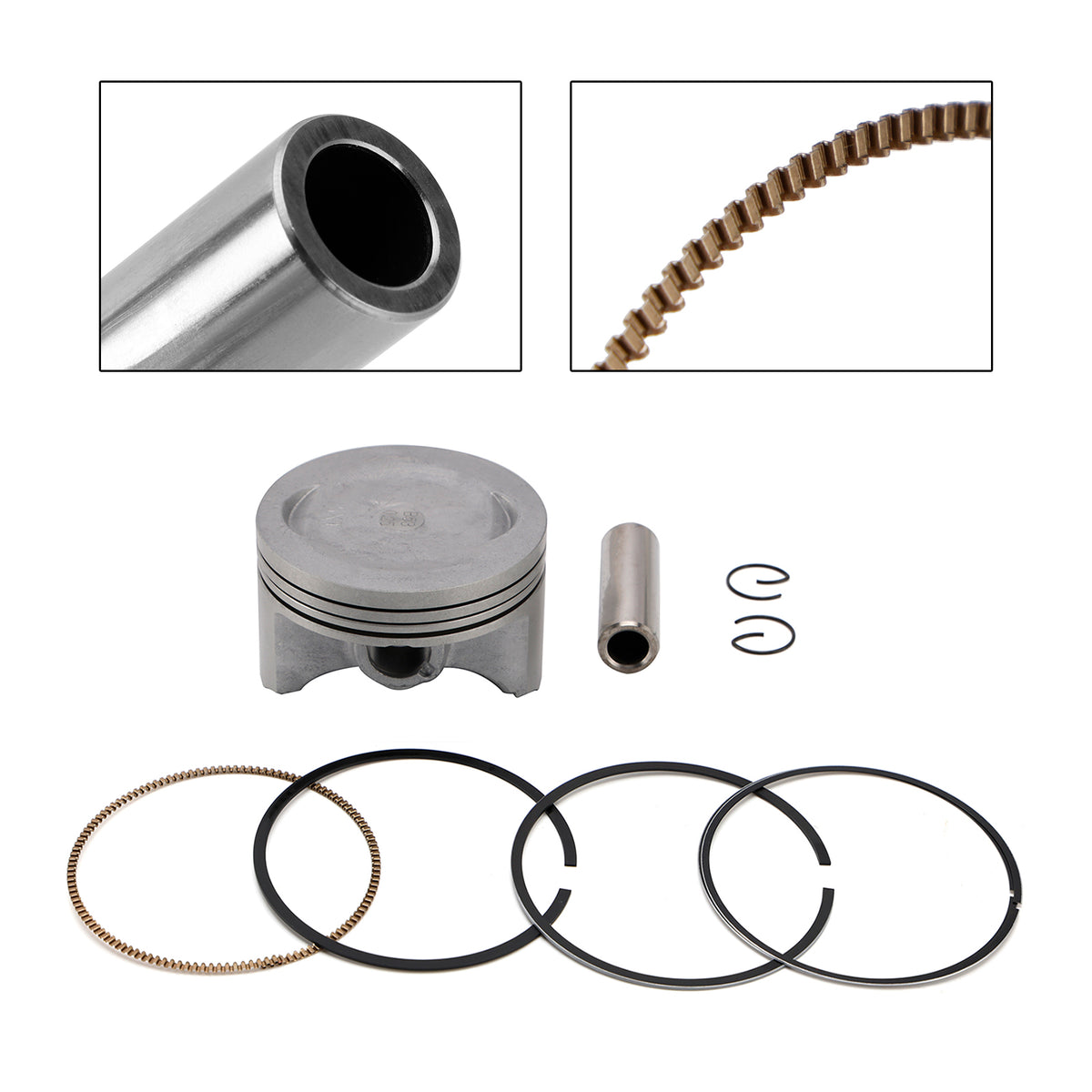 2006-2008 Yamaha XT250X Serow Piston Ring Rebuild Kit 74.25Mm 4XV-11603-00 5XT-11631-00 Generic