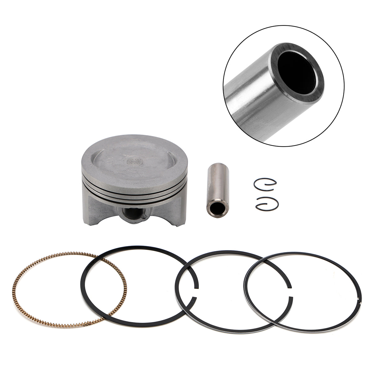 2005-2012 Yamaha XT250 Piston Ring Rebuild Kit 74.25Mm 4XV-11603-00 5XT-11631-00 Generic