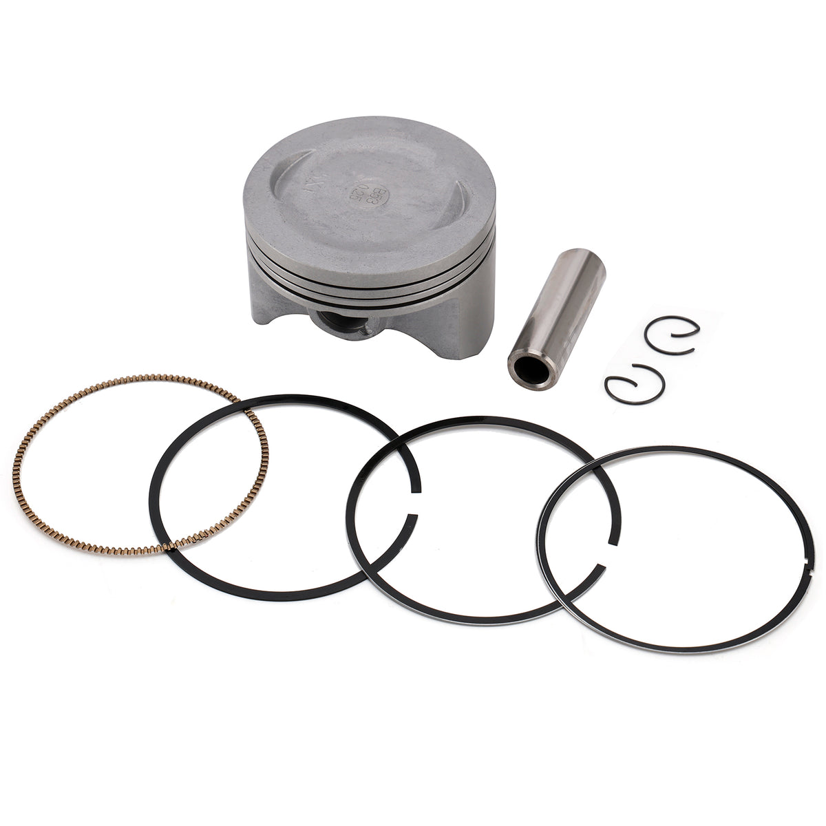 2004-2007 Yamaha XG250 Tricker Piston Ring Rebuild Kit 74.25Mm 4XV-11603-00 5XT-11631-00 Generic