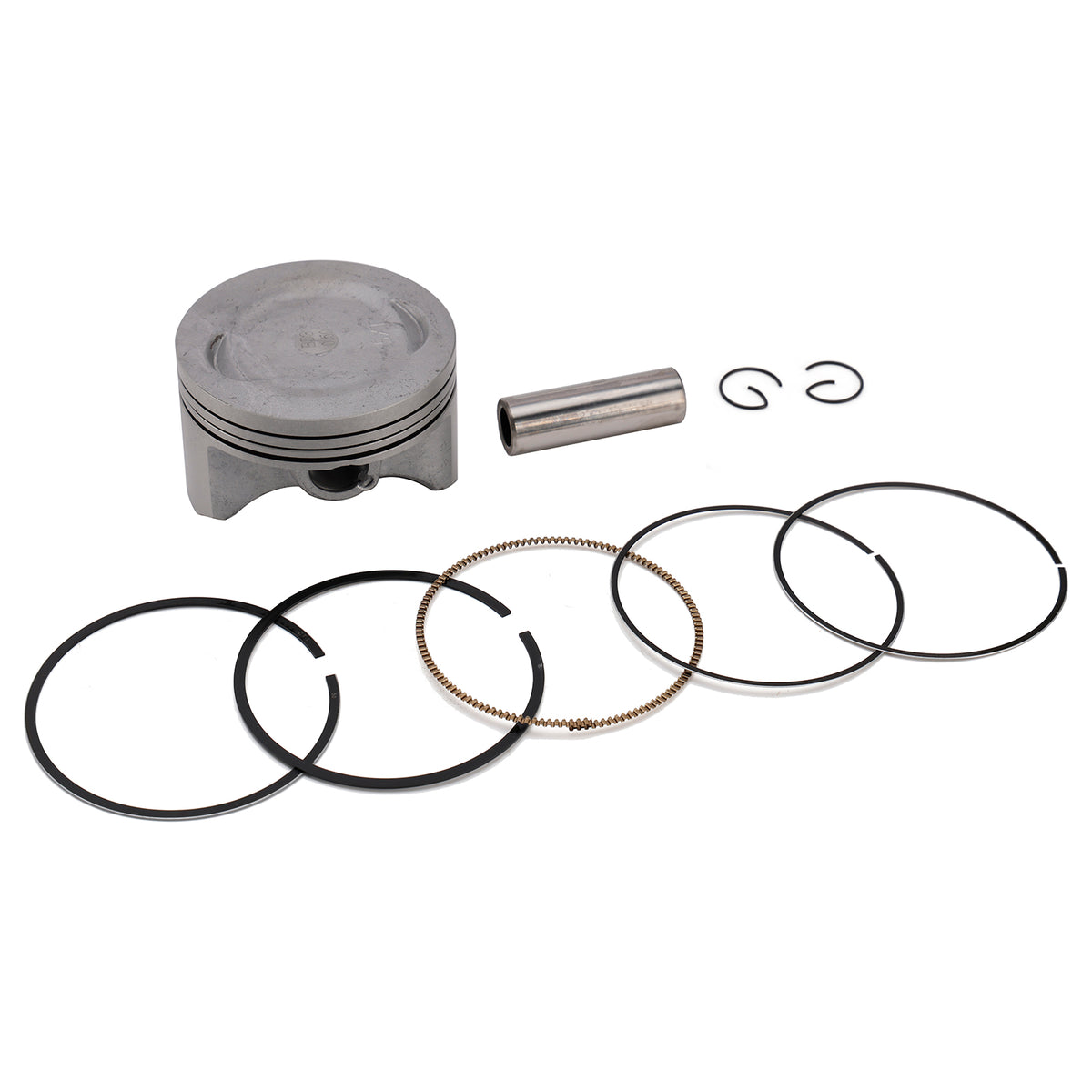 2004-2007 Yamaha XG250 Tricker Piston Ring Rebuild Kit 74.5Mm 4XV-11603-00 3C5-11631-00-A0 Generic