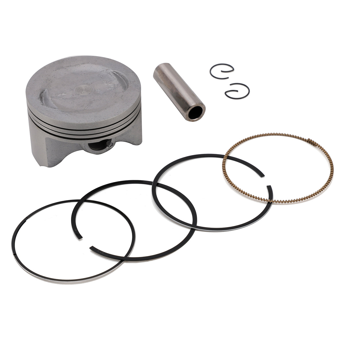 2006-2008 Yamaha XT250X Serow Piston Ring Rebuild Kit 74.75Mm 4XV-11603-00 3C5-11631-00 Generic