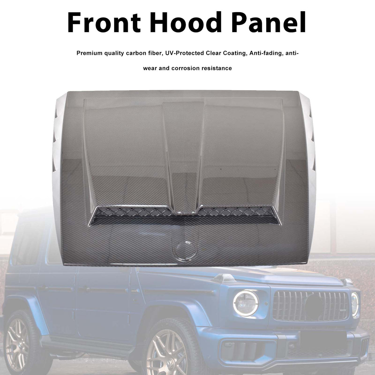 2019- Mercedes Benz G-Class W464 W465 Upgrade Brabus Style Front Hood Panel Generic