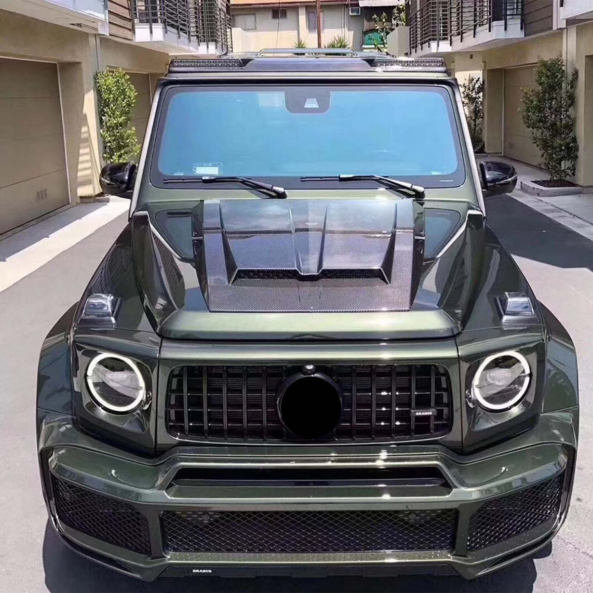 2019- Mercedes Benz G-Class W464 W465 Upgrade Brabus Style Front Hood Panel Generic