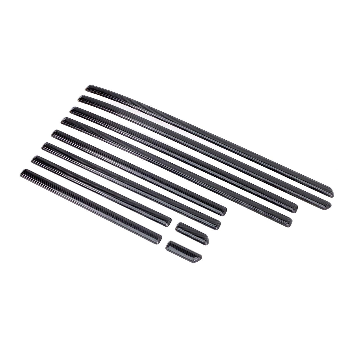 2019-2026 Mercedes Benz G-Class W464 W465 Real Carbon Door Body Side Molding Trim Generic