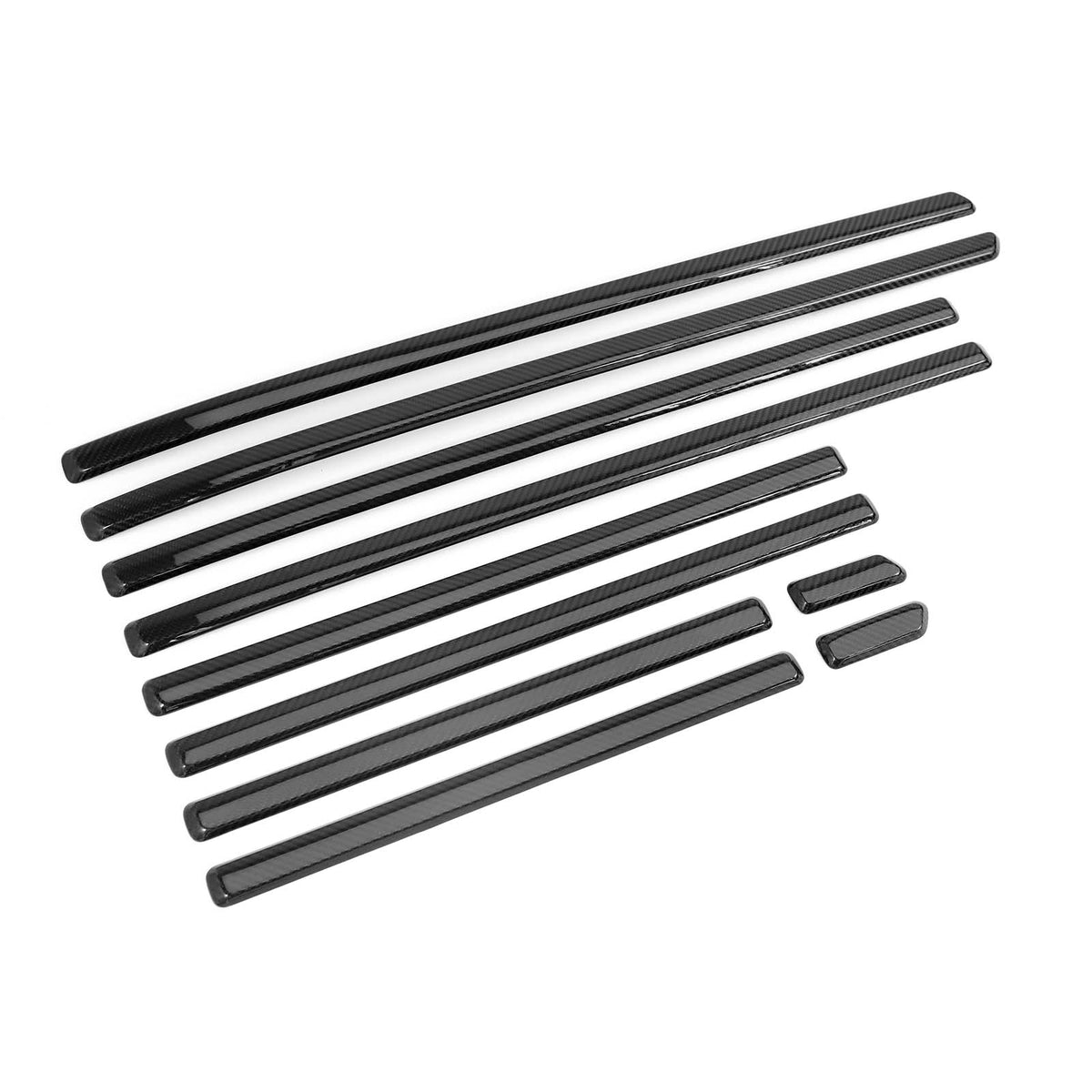 2019-2026 Mercedes Benz G-Class W464 W465 DRY CF Door Body Side Molding Trim Generic