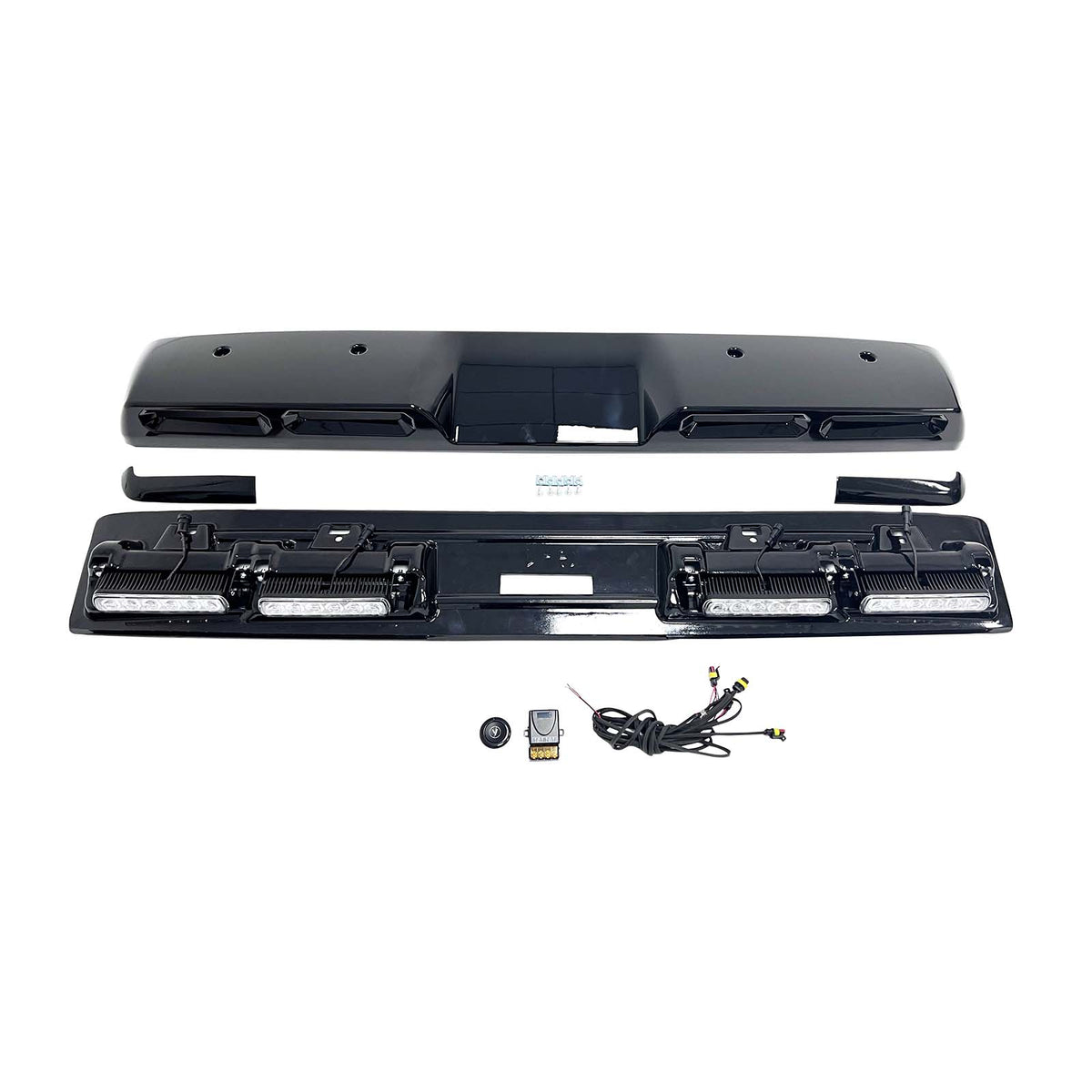 2025- Mercedes Benz G-Class W465 Brabus Style Front Roof Spoiler Wing Generic